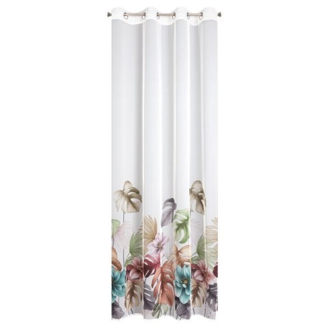 ZASŁONA GOTOWA NIKOLA 140 X 250 CM BIAŁY EUROFIRANY ZASŁONA GOTOWA NIKOLA 140 X 250 CM BIAŁY EUROFIRANY