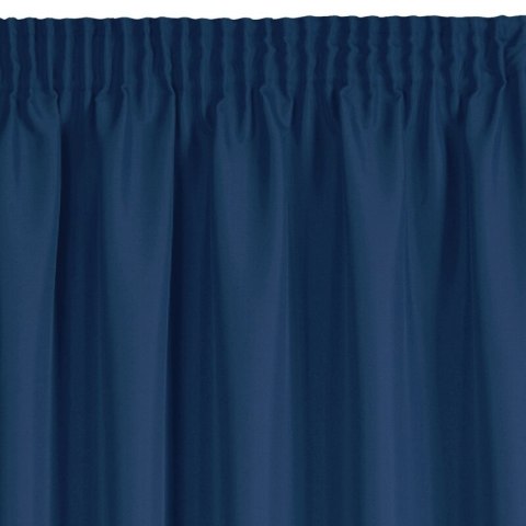 ZASŁONA GOTOWA RITA NA TAŚMIE 140 X 270 CM CIEMNONIEBIESKI EUROFIRANY ZASŁONA GOTOWA RITA NA TAŚMIE 140 X 270 CM CIEMNONIEBIESKI EUROFIRANY
