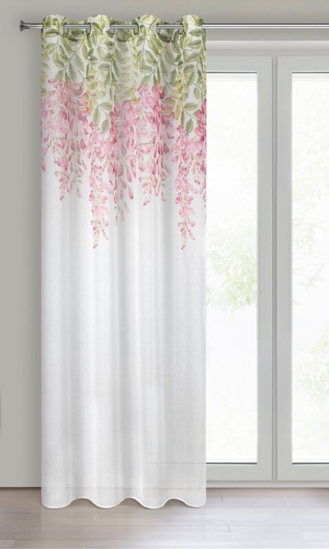 FIRANA GOTOWA JULIETA 140 X 250 CM BIAŁY EUROFIRANY FIRANA GOTOWA JULIETA 140 X 250 CM BIAŁY EUROFIRANY