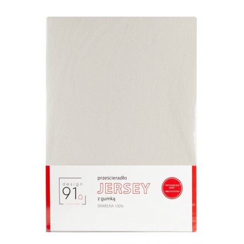 PRZEŚCIERADŁO Z GUMKĄ JERSEY D91 90 X 200 X 25 CM BEŻOWY EUROFIRANY PRZEŚCIERADŁO Z GUMKĄ JERSEY D91 90 X 200 X 25 CM BEŻOWY EUROFIRANY
