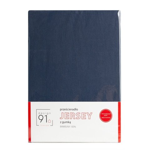 PRZEŚCIERADŁO Z GUMKĄ JERSEY D91 90 X 200 X 25 CM GRANATOWY EUROFIRANY PRZEŚCIERADŁO Z GUMKĄ JERSEY D91 90 X 200 X 25 CM GRANATOWY EUROFIRANY