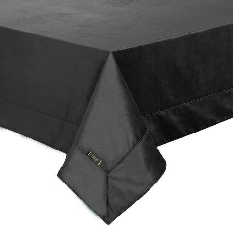 OBRUS VELVET 145 X 180 CM CZARNY EUROFIRANY OBRUS VELVET 145 X 180 CM CZARNY EUROFIRANY