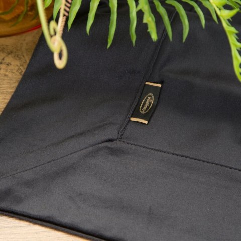 OBRUS VELVET 145 X 180 CM CZARNY EUROFIRANY OBRUS VELVET 145 X 180 CM CZARNY EUROFIRANY
