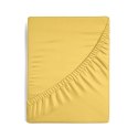 PRZEŚCIERADŁO Z GUMKĄ JERSEY D91 120 X 200 X 25 CM MUSZTARDOWY EUROFIRANY
