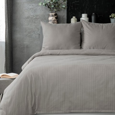 KOMPLET POŚCIELI ESPRIT 07 160 X 200 CM SZARY EUROFIRANY KOMPLET POŚCIELI ESPRIT 07 160 X 200 CM SZARY EUROFIRANY