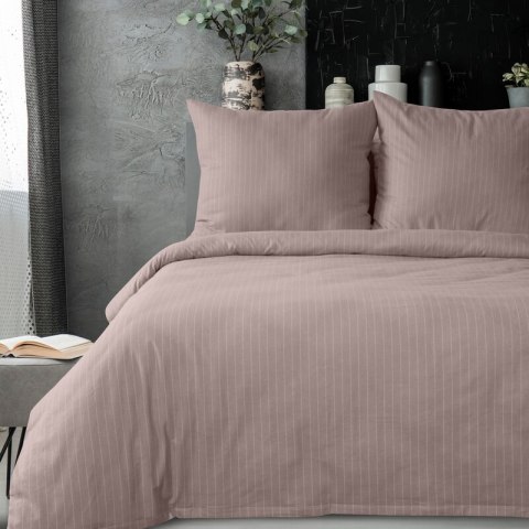KOMPLET POŚCIELI ESPRIT 07 220 X 200 CM CIEMNORÓŻOWY EUROFIRANY KOMPLET POŚCIELI ESPRIT 07 220 X 200 CM CIEMNORÓŻOWY EUROFIRANY