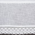 FIRANA GOTOWA LISA NA TAŚMIE 150 X 60 CM BIAŁY EUROFIRANY