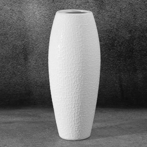 WAZON DEKORACYJNY RISO FI 12 X 30 CM BIAŁY EUROFIRANY WAZON DEKORACYJNY RISO FI 12 X 30 CM BIAŁY EUROFIRANY