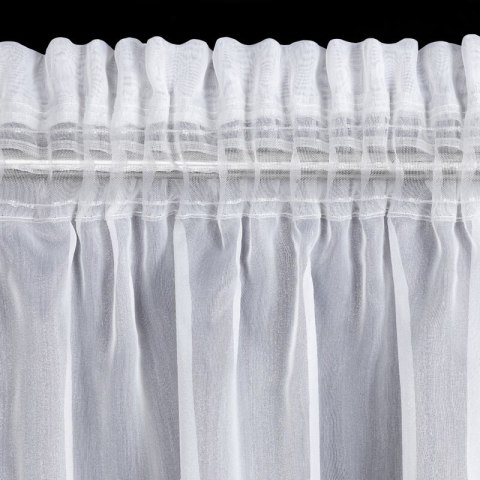 FIRANA GOTOWA MIREA NA TAŚMIE 140 X 270 CM BIAŁY EUROFIRANY FIRANA GOTOWA MIREA NA TAŚMIE 140 X 270 CM BIAŁY EUROFIRANY