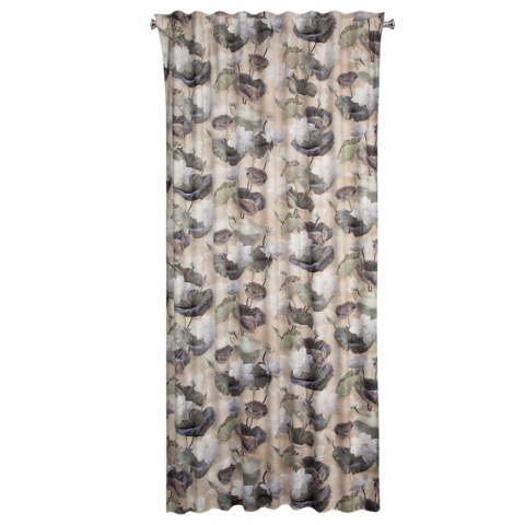 ZASŁONA GOTOWA LOTOS NA TAŚMIE 140 X 270 CM BEŻOWY EUROFIRANY ZASŁONA GOTOWA LOTOS NA TAŚMIE 140 X 270 CM BEŻOWY EUROFIRANY