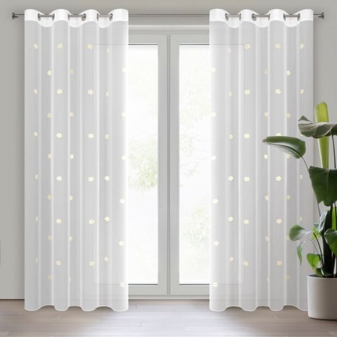 FIRANA GOTOWA ELSA 140 X 250 CM BIAŁY EUROFIRANY FIRANA GOTOWA ELSA 140 X 250 CM BIAŁY EUROFIRANY