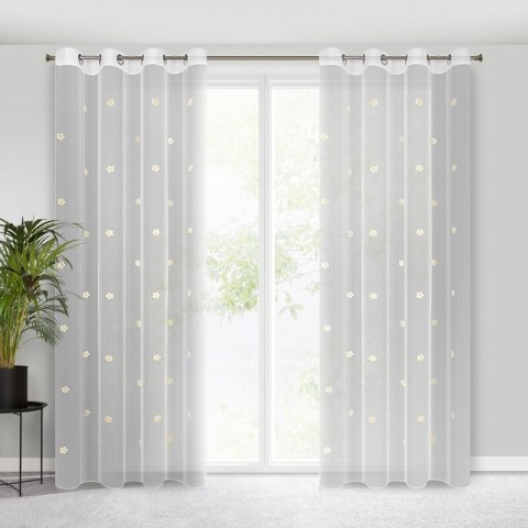 FIRANA GOTOWA ELSA 140 X 250 CM BIAŁY EUROFIRANY FIRANA GOTOWA ELSA 140 X 250 CM BIAŁY EUROFIRANY