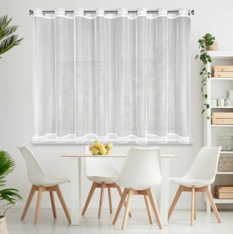 FIRANA GOTOWA NEL 350 X 145 CM BIAŁY EUROFIRANY FIRANA GOTOWA NEL 350 X 145 CM BIAŁY EUROFIRANY