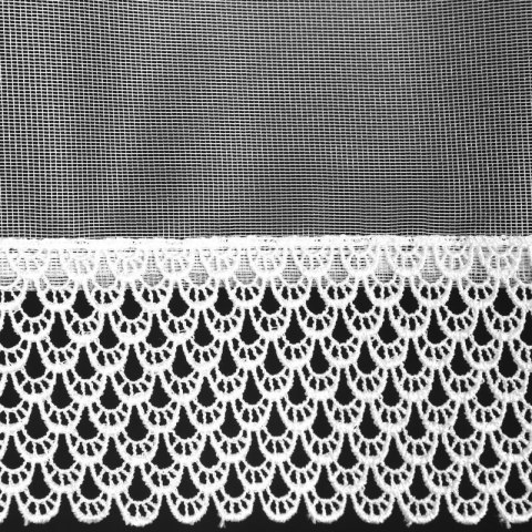 FIRANA GOTOWA NEL 350 X 145 CM BIAŁY EUROFIRANY FIRANA GOTOWA NEL 350 X 145 CM BIAŁY EUROFIRANY