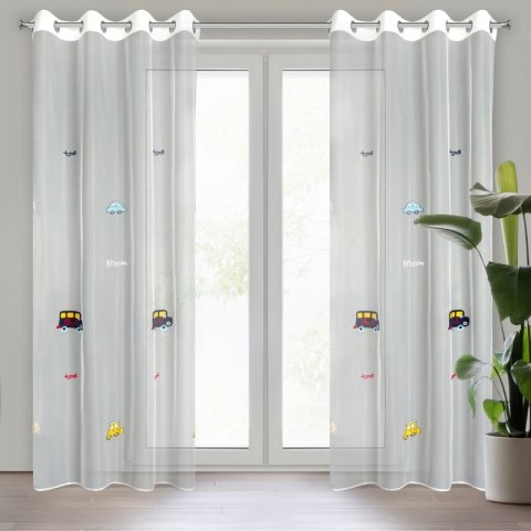 FIRANA GOTOWA ALVIN 140 X 250 CM BIAŁY EUROFIRANY FIRANA GOTOWA ALVIN 140 X 250 CM BIAŁY EUROFIRANY