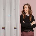 FIRANA GOTOWA ALVIN 140 X 250 CM BIAŁY EUROFIRANY