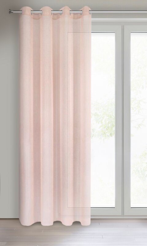 FIRANA GOTOWA REBECCA 140 X 250 CM RÓŻOWY EUROFIRANY FIRANA GOTOWA REBECCA 140 X 250 CM RÓŻOWY EUROFIRANY