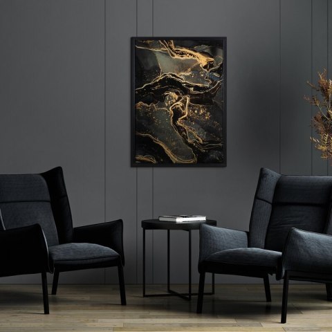 OBRAZ 478 53 X 73 CM GRAFITOWY EUROFIRANY OBRAZ 478 53 X 73 CM GRAFITOWY EUROFIRANY