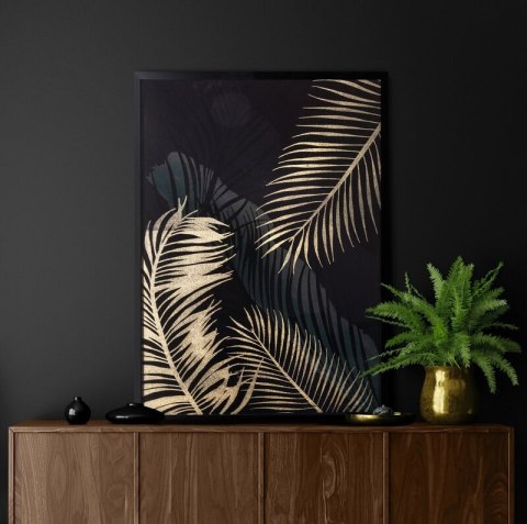 OBRAZ 482C 53 X 73 CM CZARNY EUROFIRANY OBRAZ 482C 53 X 73 CM CZARNY EUROFIRANY