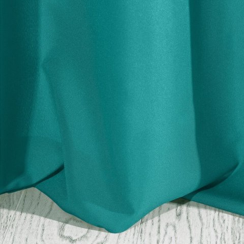 ZASŁONA GOTOWA RITA NA TAŚMIE 140 X 270 CM TURKUSOWY EUROFIRANY ZASŁONA GOTOWA RITA NA TAŚMIE 140 X 270 CM TURKUSOWY EUROFIRANY
