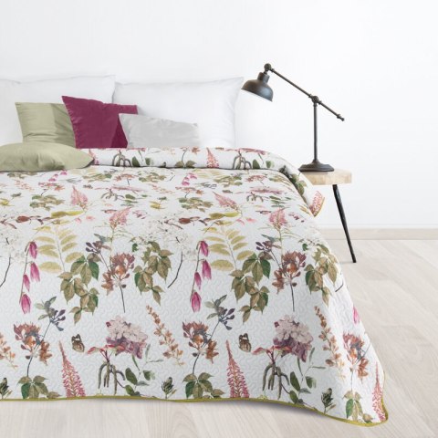 NARZUTA D91 ROSA 170 X 210 CM BIAŁY EUROFIRANY NARZUTA D91 ROSA 170 X 210 CM BIAŁY EUROFIRANY