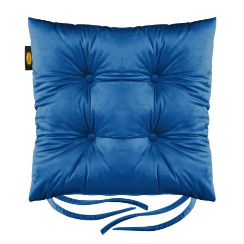 PODUSZKA NA KRZESŁO "VELVET" 40 X 40 X 8 CM GRANATOWY EUROFIRANY PODUSZKA NA KRZESŁO "VELVET" 40 X 40 X 8 CM GRANATOWY EUROFIRANY