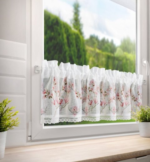 FIRANA GOTOWA AMELIA 150 X 30 CM BIAŁY EUROFIRANY FIRANA GOTOWA AMELIA 150 X 30 CM BIAŁY EUROFIRANY