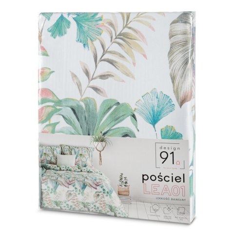 POŚCIEL D91 LEA 01 220 X 200 CM BIAŁY EUROFIRANY POŚCIEL D91 LEA 01 220 X 200 CM BIAŁY EUROFIRANY