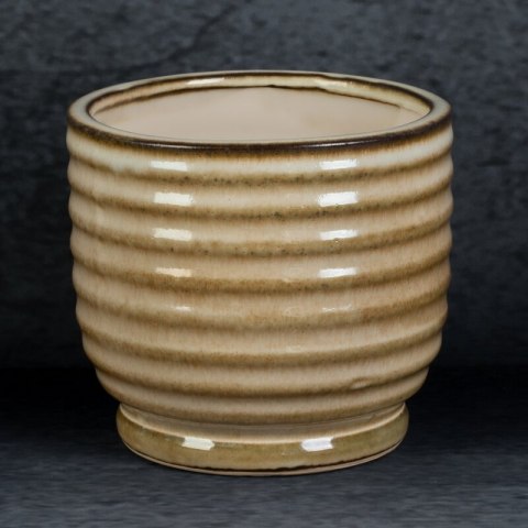 CERAMIKA FI 14 X 13 CM JASNOBRĄZOWY EUROFIRANY CERAMIKA FI 14 X 13 CM JASNOBRĄZOWY EUROFIRANY
