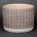 CERAMIKA FI 17 X 14 CM KREMOWY EUROFIRANY