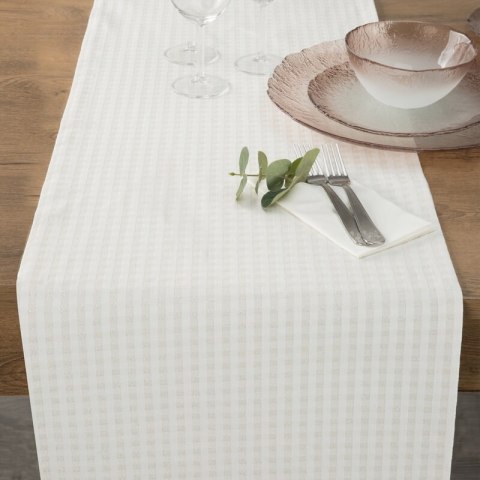 OBRUS FLASH 1 40 X 140 CM KREMOWY EUROFIRANY OBRUS FLASH 1 40 X 140 CM KREMOWY EUROFIRANY