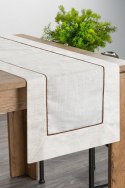 OBRUS NATU 9 40 X 140 CM NATURALNY EUROFIRANY