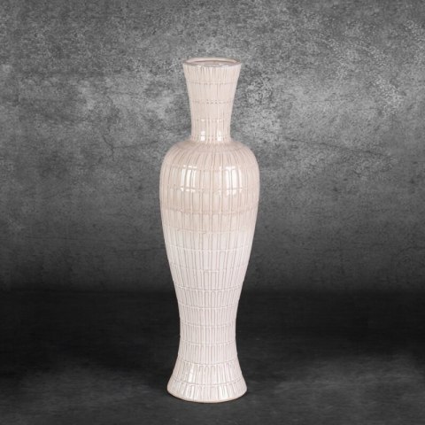 WAZON DEKORACYJNY EDNA (01) FI 16 X 48 CM KREMOWY EUROFIRANY WAZON DEKORACYJNY EDNA (01) FI 16 X 48 CM KREMOWY EUROFIRANY