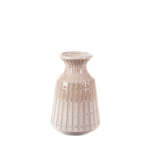 WAZON DEKORACYJNY EDNA (04) FI 15 X 22 CM KREMOWY EUROFIRANY WAZON DEKORACYJNY EDNA (04) FI 15 X 22 CM KREMOWY EUROFIRANY