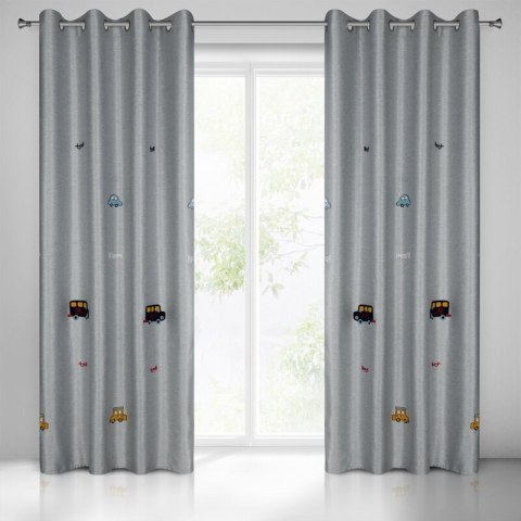 ZASŁONA GOTOWA ALVIN 140 X 250 CM SREBRNY EUROFIRANY ZASŁONA GOTOWA ALVIN 140 X 250 CM SREBRNY EUROFIRANY