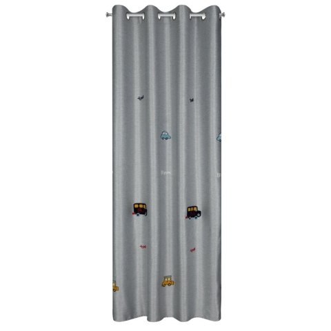 ZASŁONA GOTOWA ALVIN 140 X 250 CM SREBRNY EUROFIRANY ZASŁONA GOTOWA ALVIN 140 X 250 CM SREBRNY EUROFIRANY
