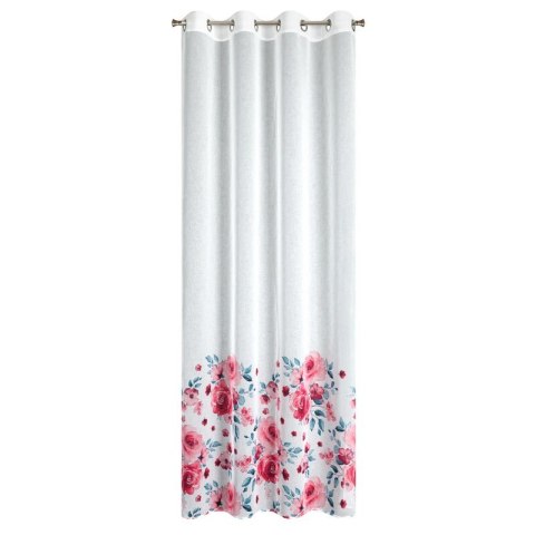 ZASŁONA GOTOWA CARLA 140 X 250 CM BIAŁY EUROFIRANY ZASŁONA GOTOWA CARLA 140 X 250 CM BIAŁY EUROFIRANY
