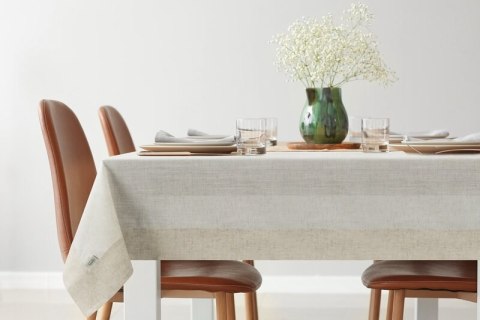 OBRUS NATU 10 140 X 220 CM NATURALNY EUROFIRANY OBRUS NATU 10 140 X 220 CM NATURALNY EUROFIRANY