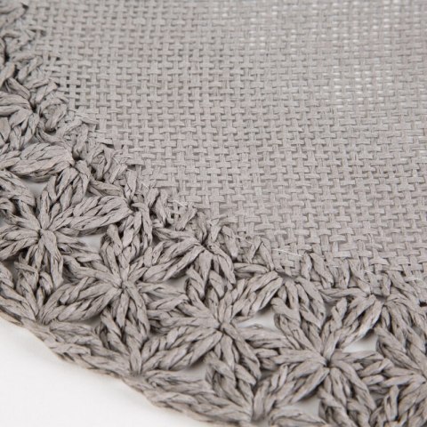 PODKŁADKA BOHO 11 FI 38 CM SZARY EUROFIRANY PODKŁADKA BOHO 11 FI 38 CM SZARY EUROFIRANY