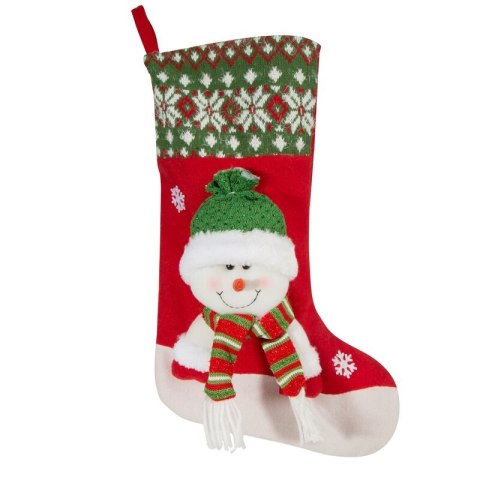ŚWIĄTECZNA OZDOBA SNOW 50 CM CZERWONY EUROFIRANY ŚWIĄTECZNA OZDOBA SNOW 50 CM CZERWONY EUROFIRANY