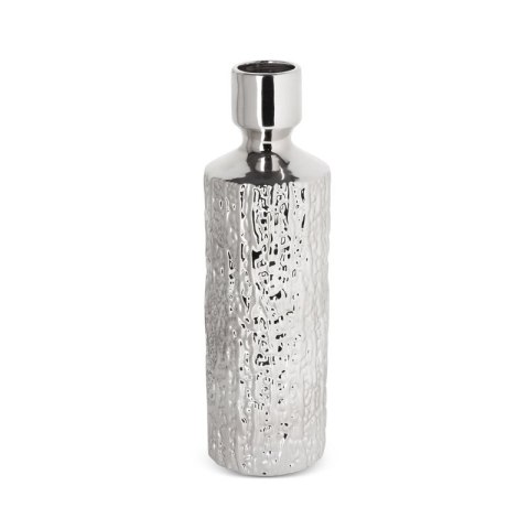 WAZON DEKORACYJNY ERNA FI 13 X 43 CM SREBRNY EUROFIRANY WAZON DEKORACYJNY ERNA FI 13 X 43 CM SREBRNY EUROFIRANY