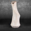 WAZON DEKORACYJNY LIZA (03) 20 X 20 X 53 CM KREMOWY EUROFIRANY