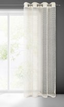 ZASŁONA GOTOWA LARA 140 X 250 CM NATURALNY EUROFIRANY