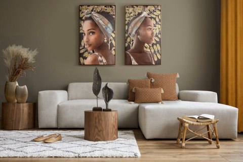 OBRAZ 517A 60 X 100 CM BRĄZOWY EUROFIRANY OBRAZ 517A 60 X 100 CM BRĄZOWY EUROFIRANY