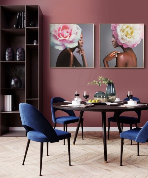 OBRAZ 543A 60 X 60 CM RÓŻOWY EUROFIRANY OBRAZ 543A 60 X 60 CM RÓŻOWY EUROFIRANY