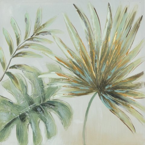 OBRAZ 548 60 X 60 CM ZIELONY EUROFIRANY OBRAZ 548 60 X 60 CM ZIELONY EUROFIRANY