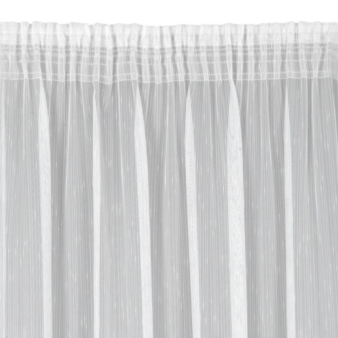 FIRANA GOTOWA PILAR NA TAŚMIE 140 X 270 CM BIAŁY EUROFIRANY FIRANA GOTOWA PILAR NA TAŚMIE 140 X 270 CM BIAŁY EUROFIRANY