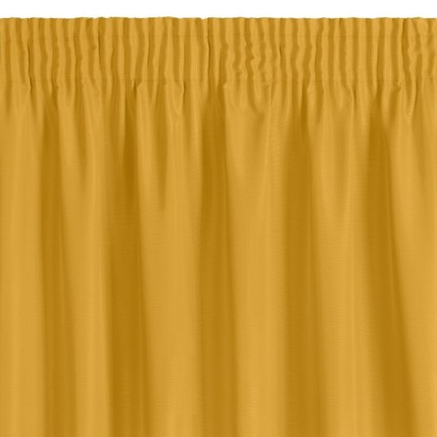 ZASŁONA GOTOWA RITA NA TAŚMIE 140 X 270 CM MUSZTARDOWY EUROFIRANY ZASŁONA GOTOWA RITA NA TAŚMIE 140 X 270 CM MUSZTARDOWY EUROFIRANY
