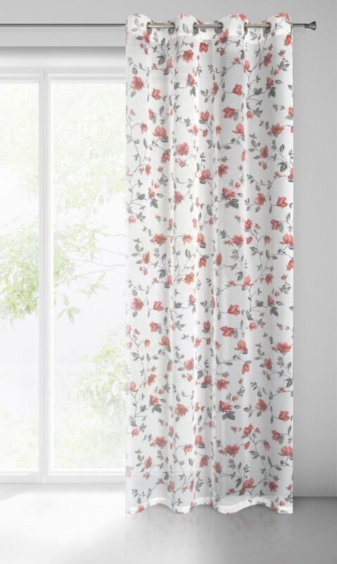 FIRANA GOTOWA JENNY 140 X 250 CM BIAŁY EUROFIRANY FIRANA GOTOWA JENNY 140 X 250 CM BIAŁY EUROFIRANY