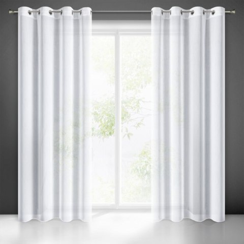 FIRANA GOTOWA LANA 140 X 250 CM BIAŁY EUROFIRANY FIRANA GOTOWA LANA 140 X 250 CM BIAŁY EUROFIRANY